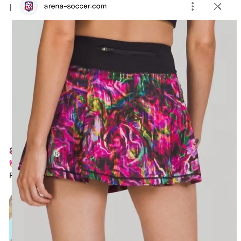 Lululemon Athletica Multicolor Athletic Shorts